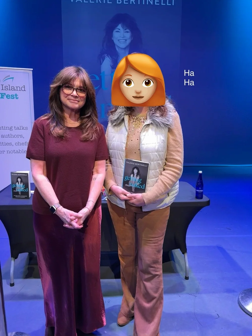 SIGNED Valerie Bertinelli New York Times Best Selling Hardcover Book